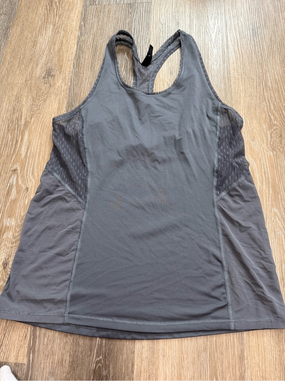 Victoria's Secret Gray Racerback Tank Top